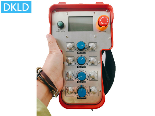 Control remoto inalámbrico para grúas