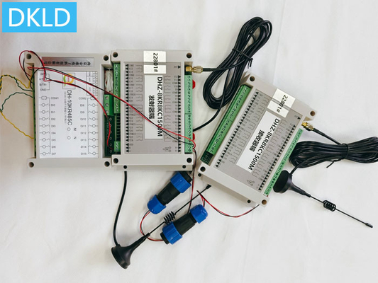 Control remoto inalámbrico industrial para levantar jaulas seguras con control de interruptores hacia arriba y hacia abajo