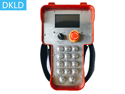 Equipo de operación a 250 metros de altitud control remoto de doble joystick de mano