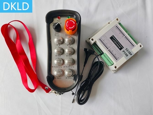 Control remoto inalámbrico industrial de 8 vías