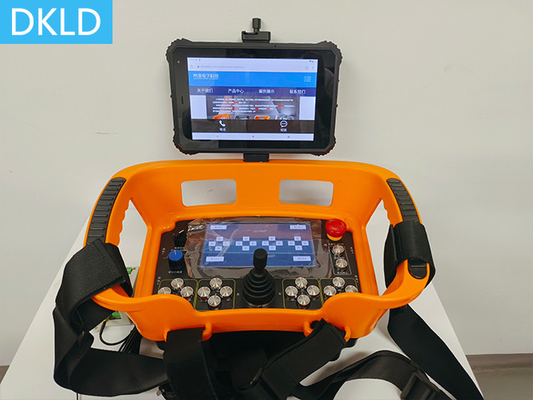 7 pulgadas de pantalla táctil con botón virtual y botón físico de operación integrado del túnel de arco de vertido de equipos de cable