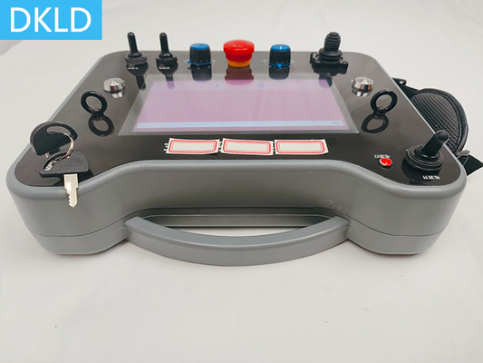 Equipado con un control remoto inalámbrico industrial de 7 pulgadas de Android