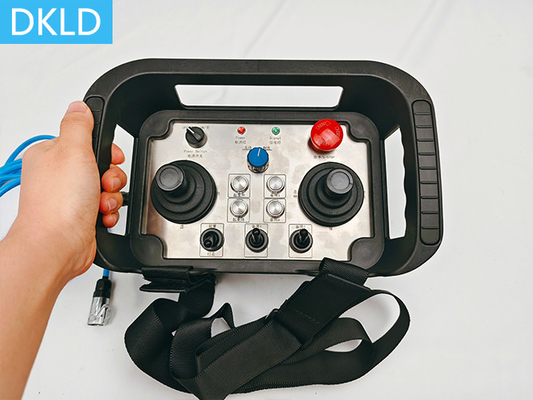 Control remoto industrial integrado inalámbrico con doble joystick a prueba de explosiones
