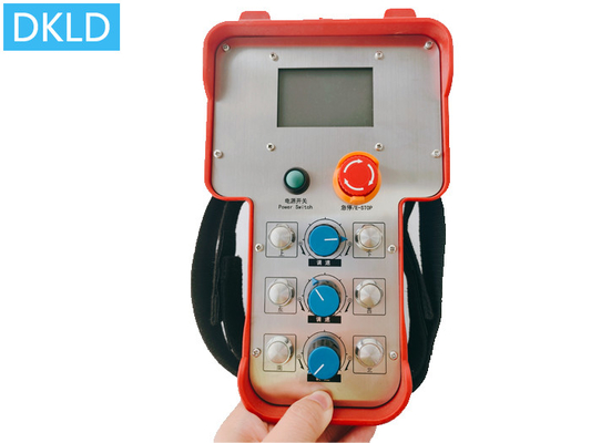 Control remoto inalámbrico de la grúa con pantalla de retroalimentación de adquisición de peso de seis vías