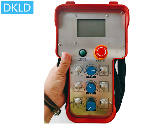Control remoto inalámbrico de la grúa con pantalla de retroalimentación de adquisición de peso de seis vías
