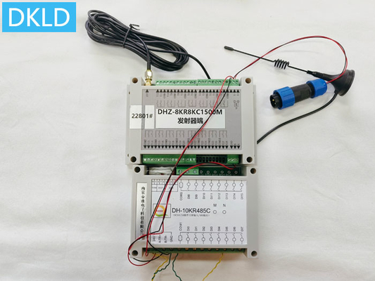 Control remoto inalámbrico industrial para levantar jaulas seguras con control de interruptores hacia arriba y hacia abajo