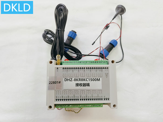 Control remoto inalámbrico industrial para levantar jaulas seguras con control de interruptores hacia arriba y hacia abajo