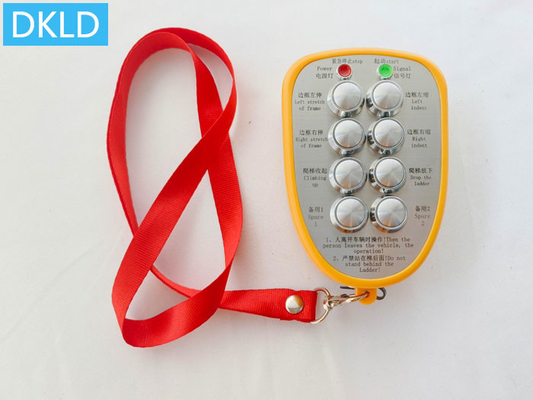 Control remoto inalámbrico industrial con interruptor de 8 vías