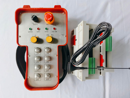 Modo de retroalimentación doble Control remoto inalámbrico industrial de mano