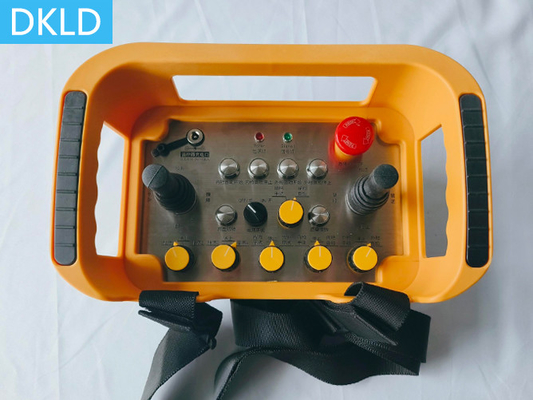 Control remoto inalámbrico industrial con correa tipo canasta tipo doble joystick tipo