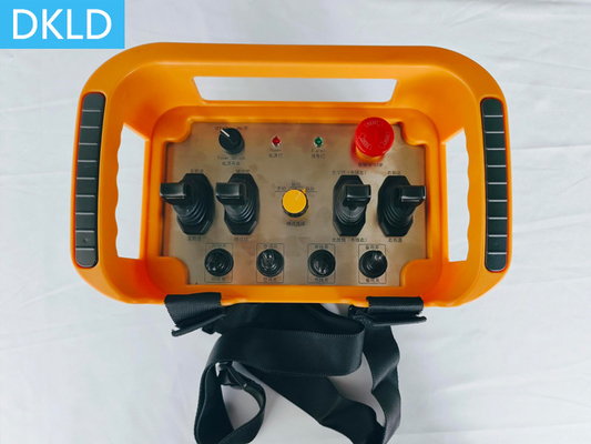300 metros con 4 controles remotos industriales de joystick de eje único