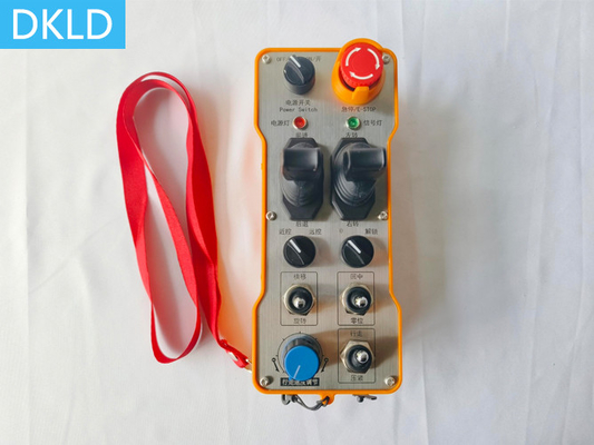 Equipo de operación a 250 metros de altitud de mano con doble joystick Control remoto industrial inalámbrico