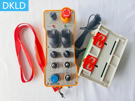 Equipo de operación a 250 metros de altitud de mano con doble joystick Control remoto industrial inalámbrico