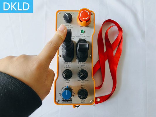Equipo de operación a 250 metros de altitud de mano con doble joystick Control remoto industrial inalámbrico
