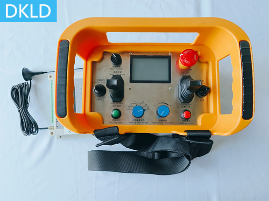 Equipo de operación a 250 metros de altitud, tipo mochila doble joystick Control remoto industrial inalámbrico