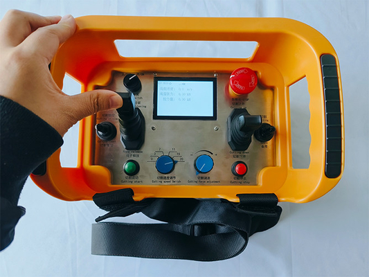 Equipo de operación a 250 metros de altitud, tipo mochila doble joystick Control remoto industrial inalámbrico