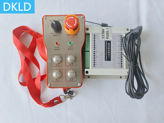 Control remoto industrial de 4 vías con un espacio abierto de 250 metros