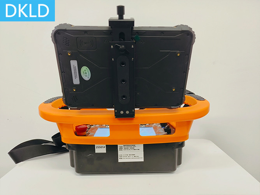7 pulgadas de pantalla táctil con botón virtual y botón físico de operación integrado del túnel de arco de vertido de equipos de cable