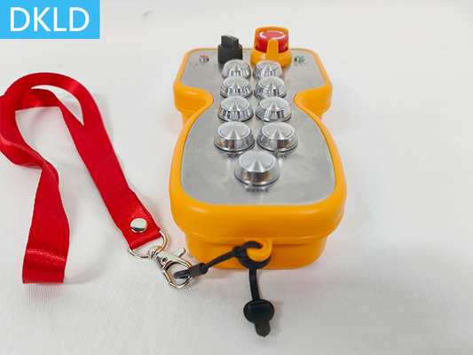 Control remoto inalámbrico industrial para grúas de apilamiento
