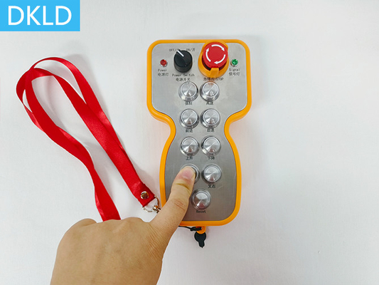 Control remoto inalámbrico industrial para grúas de apilamiento