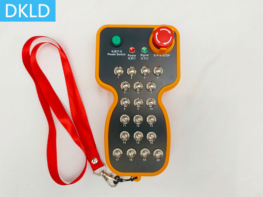 Control remoto industrial de 20 canales cóncavo