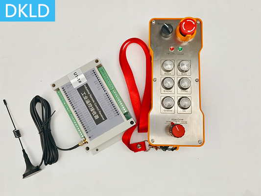 Control de selección de números 1-en-2 Control remoto industrial de interruptor de 6 vías