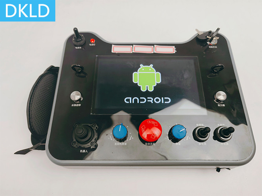 Equipado con un control remoto inalámbrico industrial de 7 pulgadas de Android