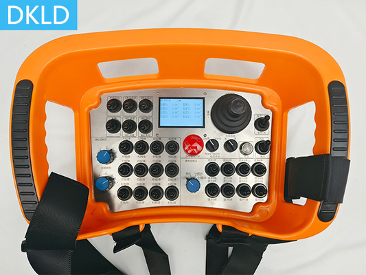 Modo de retroalimentación bidireccional multifunción con joystick de 5 velocidades Control remoto inalámbrico industrial