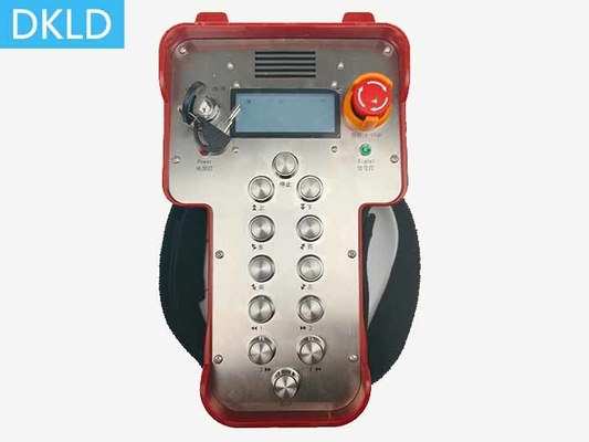Control remoto inalámbrico de grúa de doble velocidad de 10 canales con función de transmisión de voz