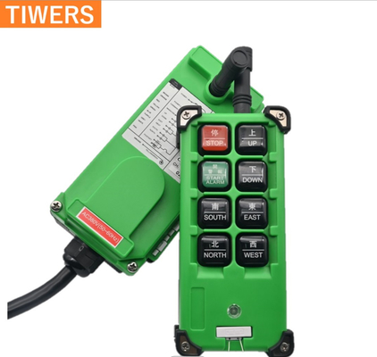 Pórtico industrial Crane Remote Control Reinforced Nylon de la radio de AC380V los 500m
