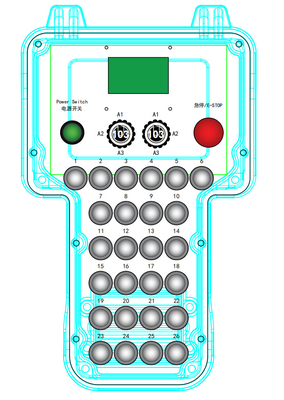 Teledirigido industrial para el torno variable de la frecuencia